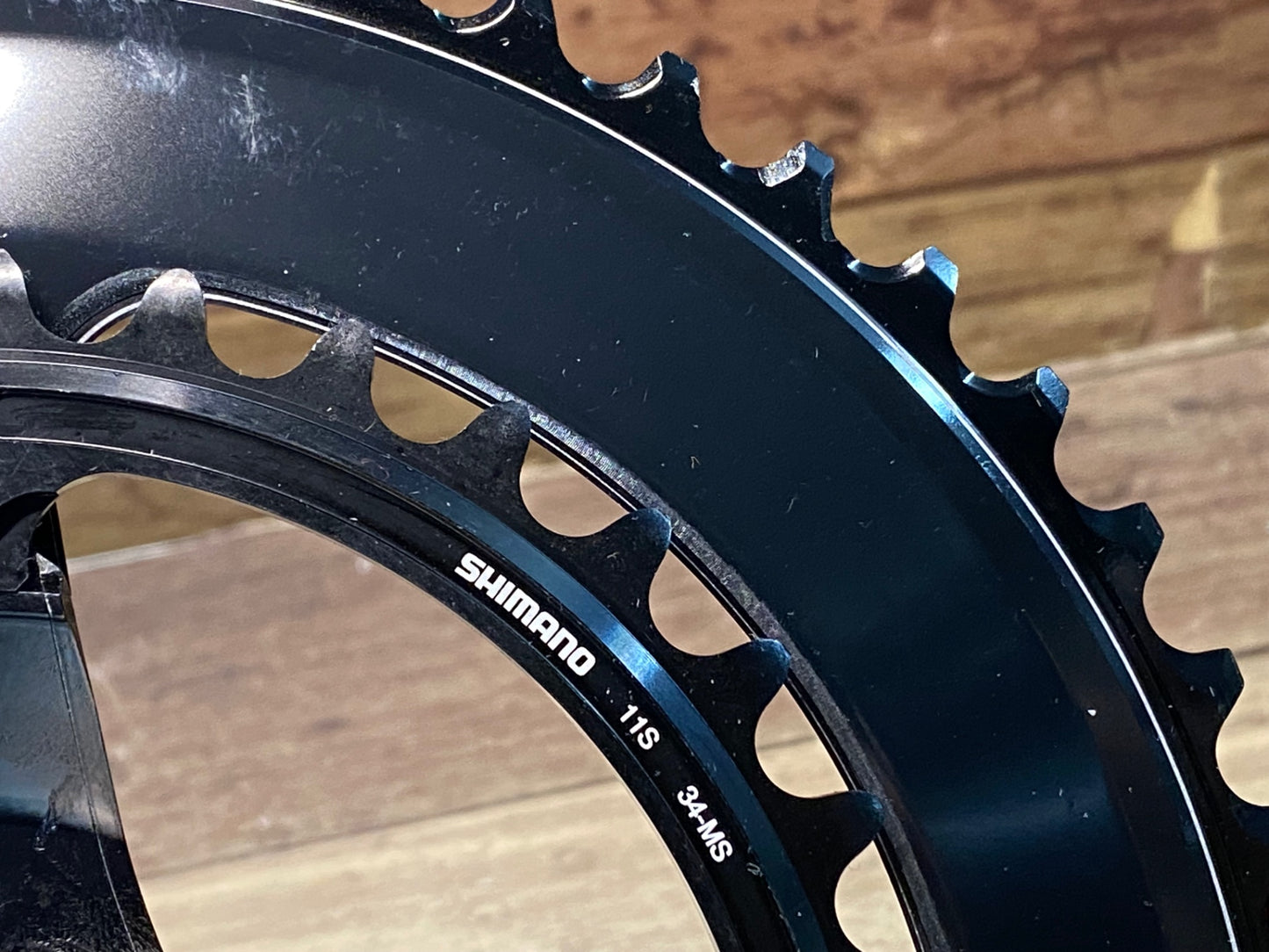 IM677 シマノ SHIMANO デュラエース DURA-ACE FC- R9100 クランクセット 167.5mm 50/34