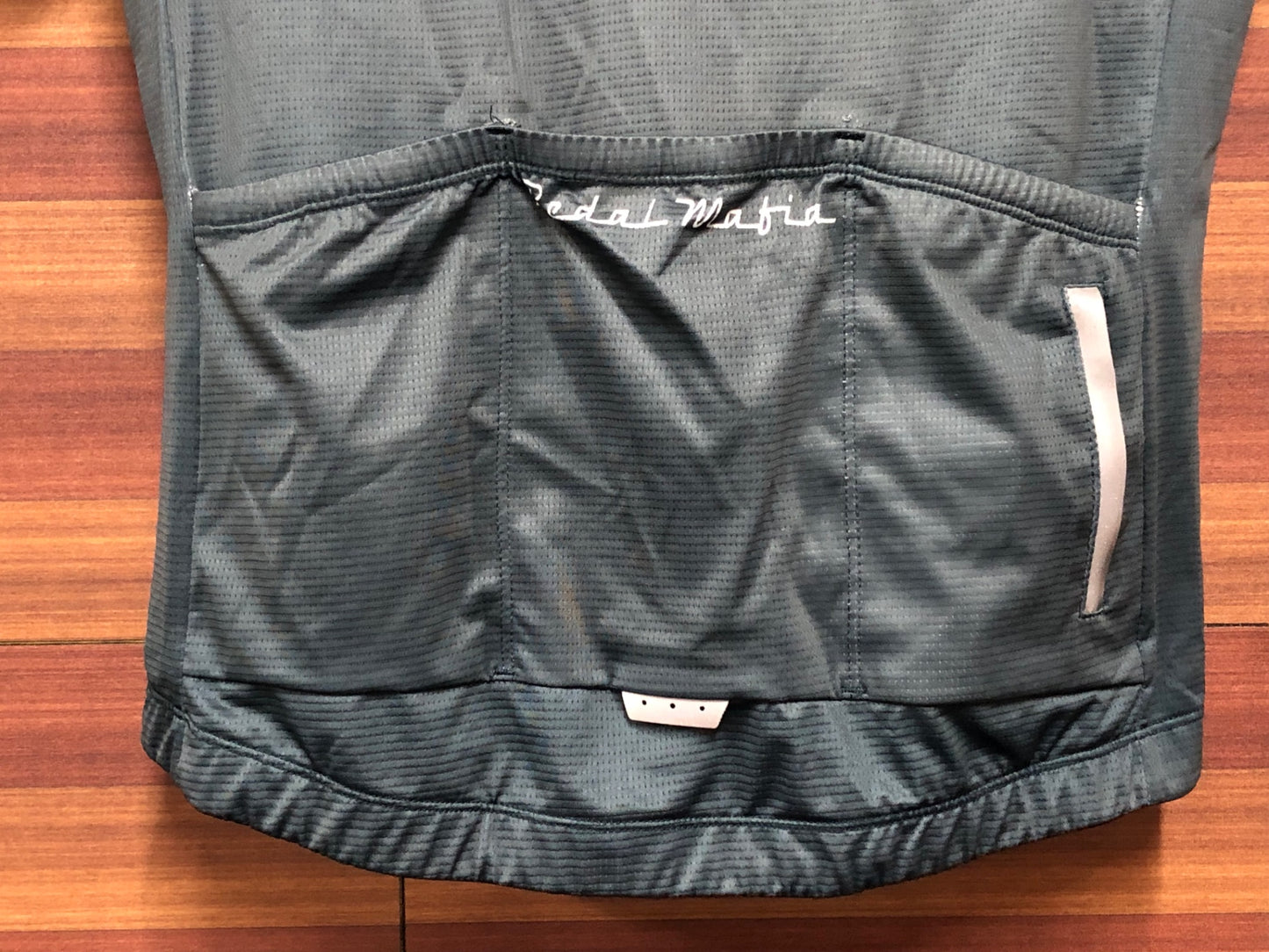 IO303 ペダルマフィア pedalmafia 半袖 サイクルジャージ ターコイズ XS ※小穴