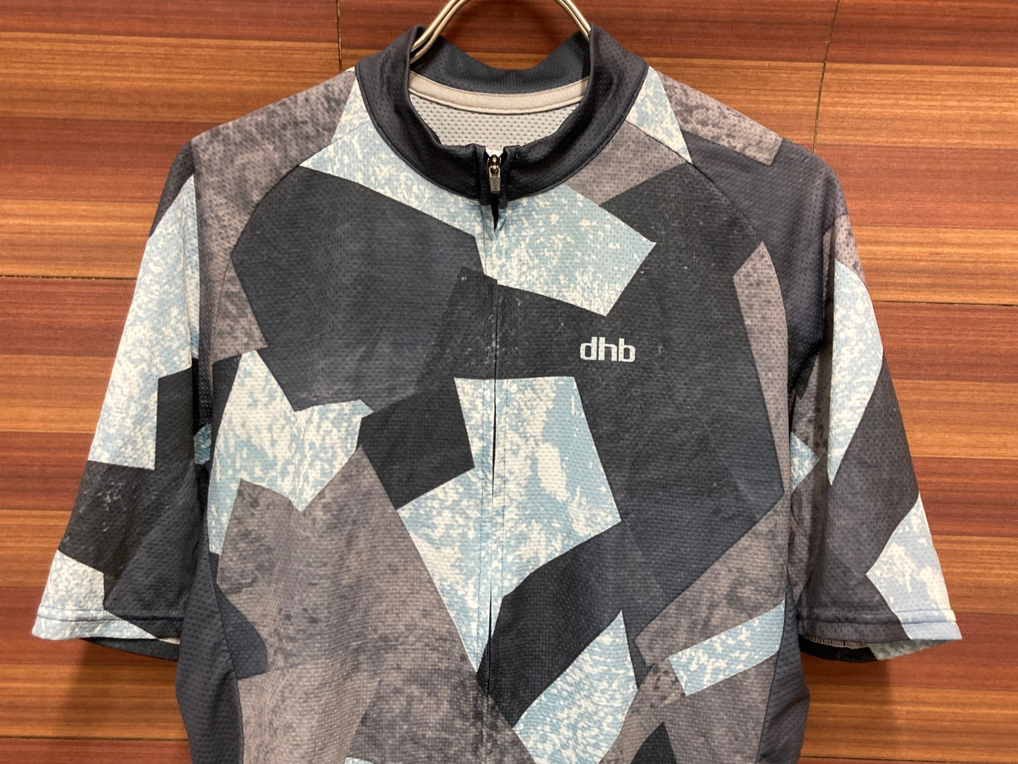 IU802 DHB 半袖 サイクルジャージ 青 Mサイズ