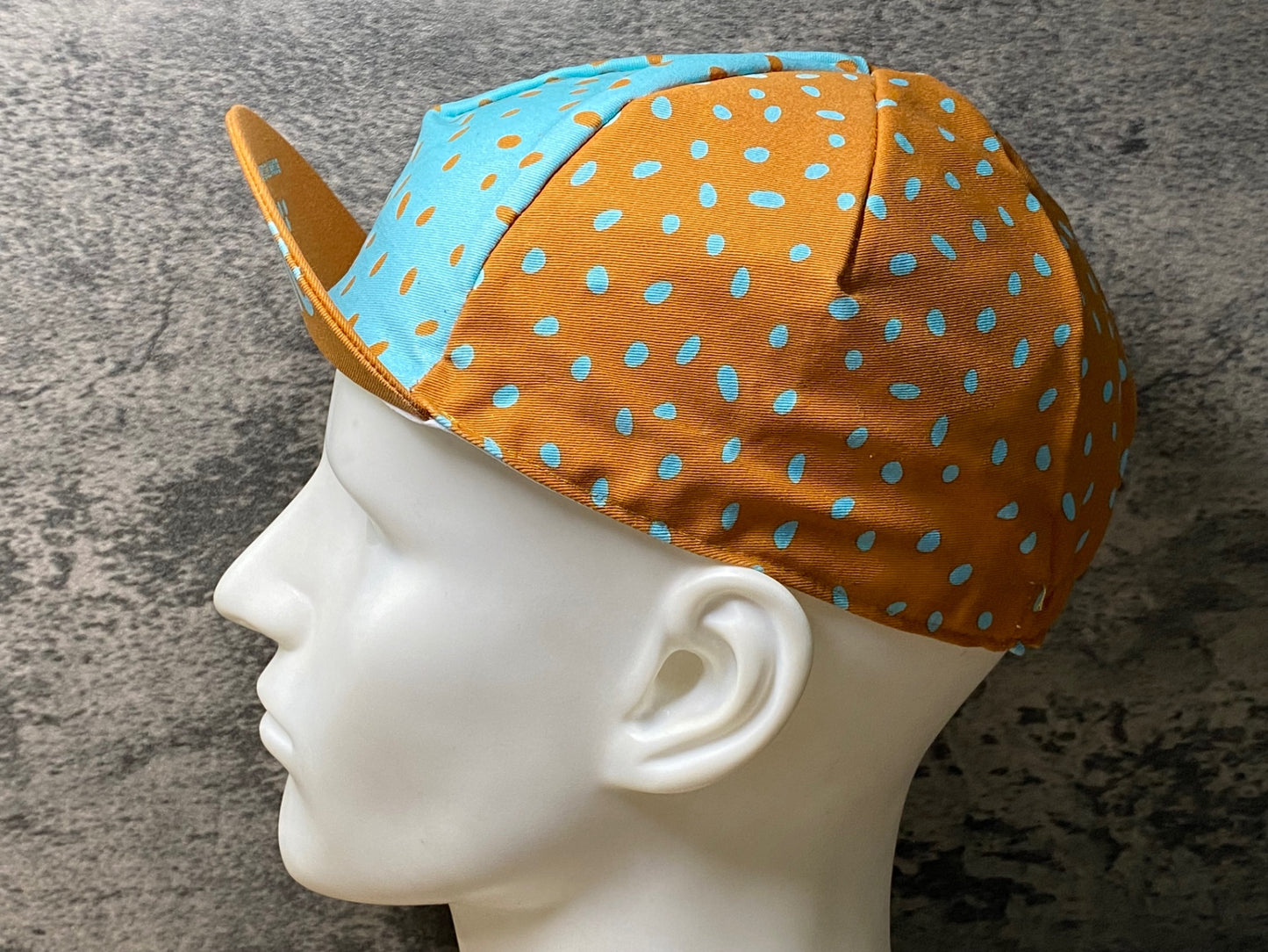 IU219 イザドア Isadore サイクルキャップ 茶 水色