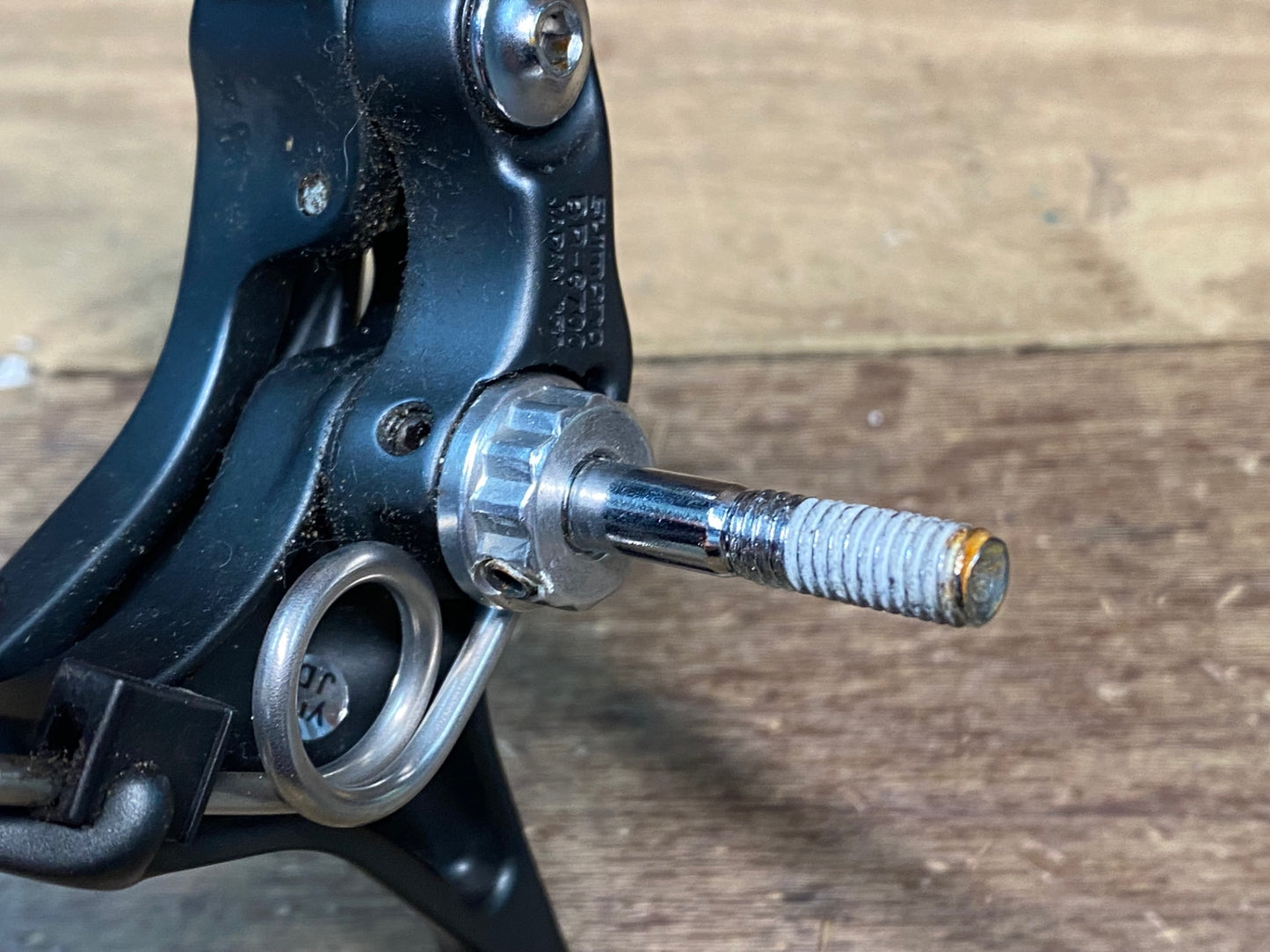 IC816 シマノ SHIMANO アルテグラ ULTEGRA BR-6700 ブレーキキャリパー 前後セット ※ワイヤー固定板ボルト欠品