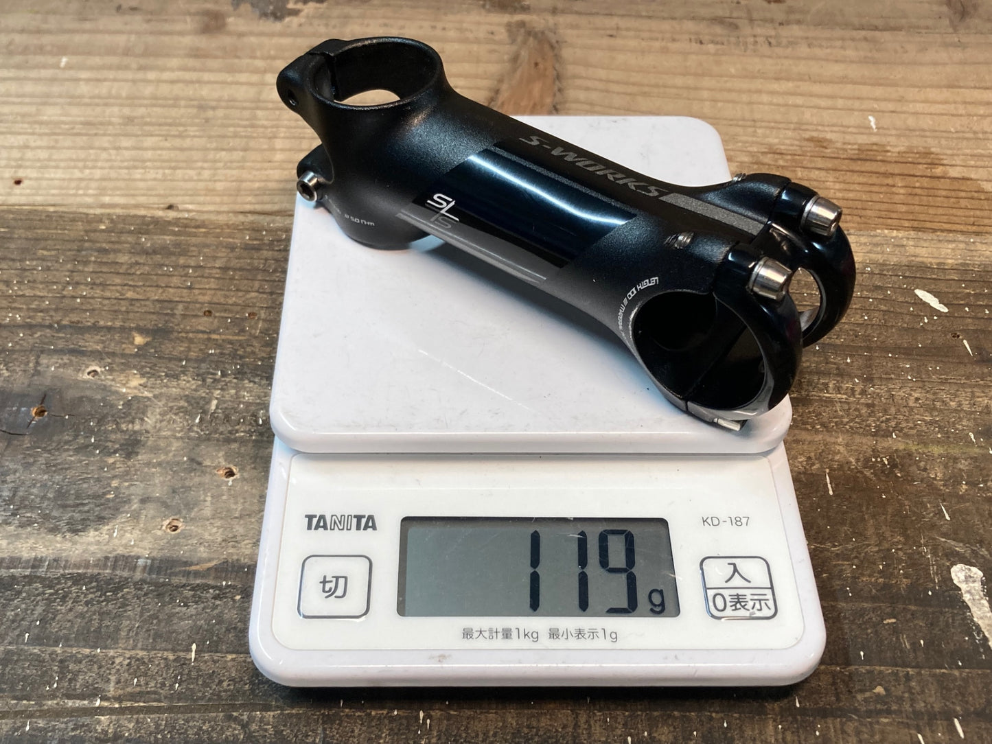 IQ262 スペシャライズド SPECIALIZED S-WORKS SL STEM アルミステム OS 100mm Φ31.8