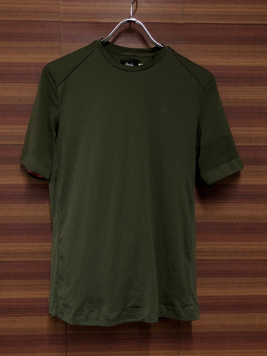 IM750 ラファ RAPHA TECHNICAL T-SHIRT 半袖 シャツ 緑 アースカラー XS
