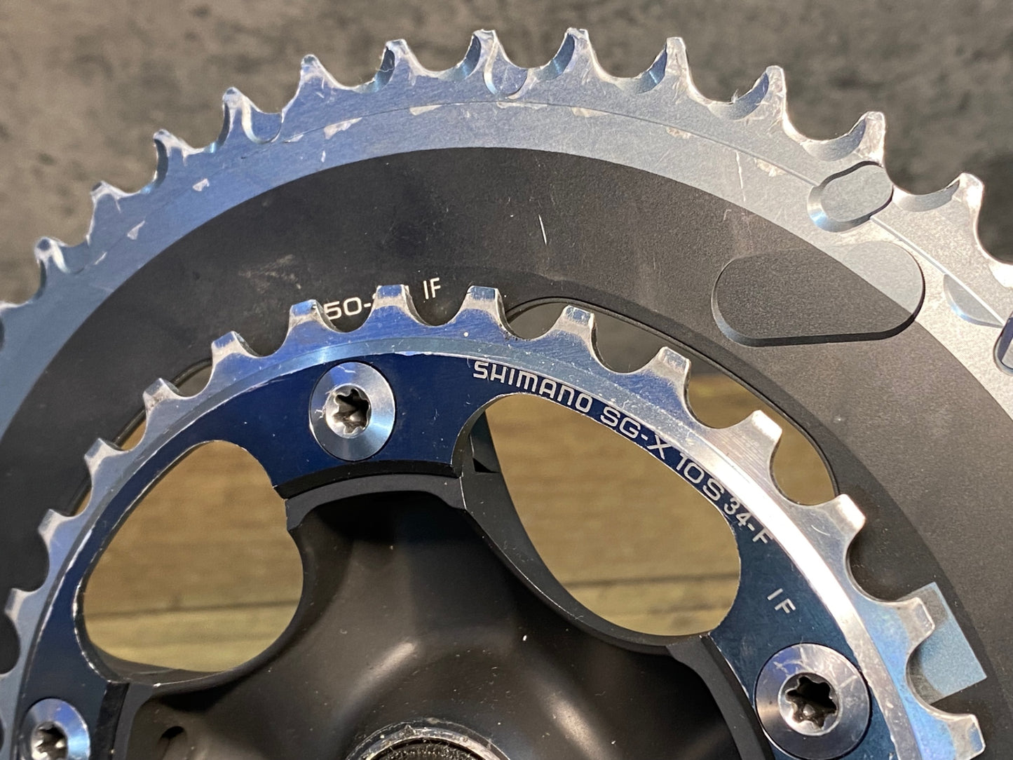 IX784 シマノ SHIMANO デュラエース DURA-ACE FC-7900 クランクセット 172.5mm 50/34T