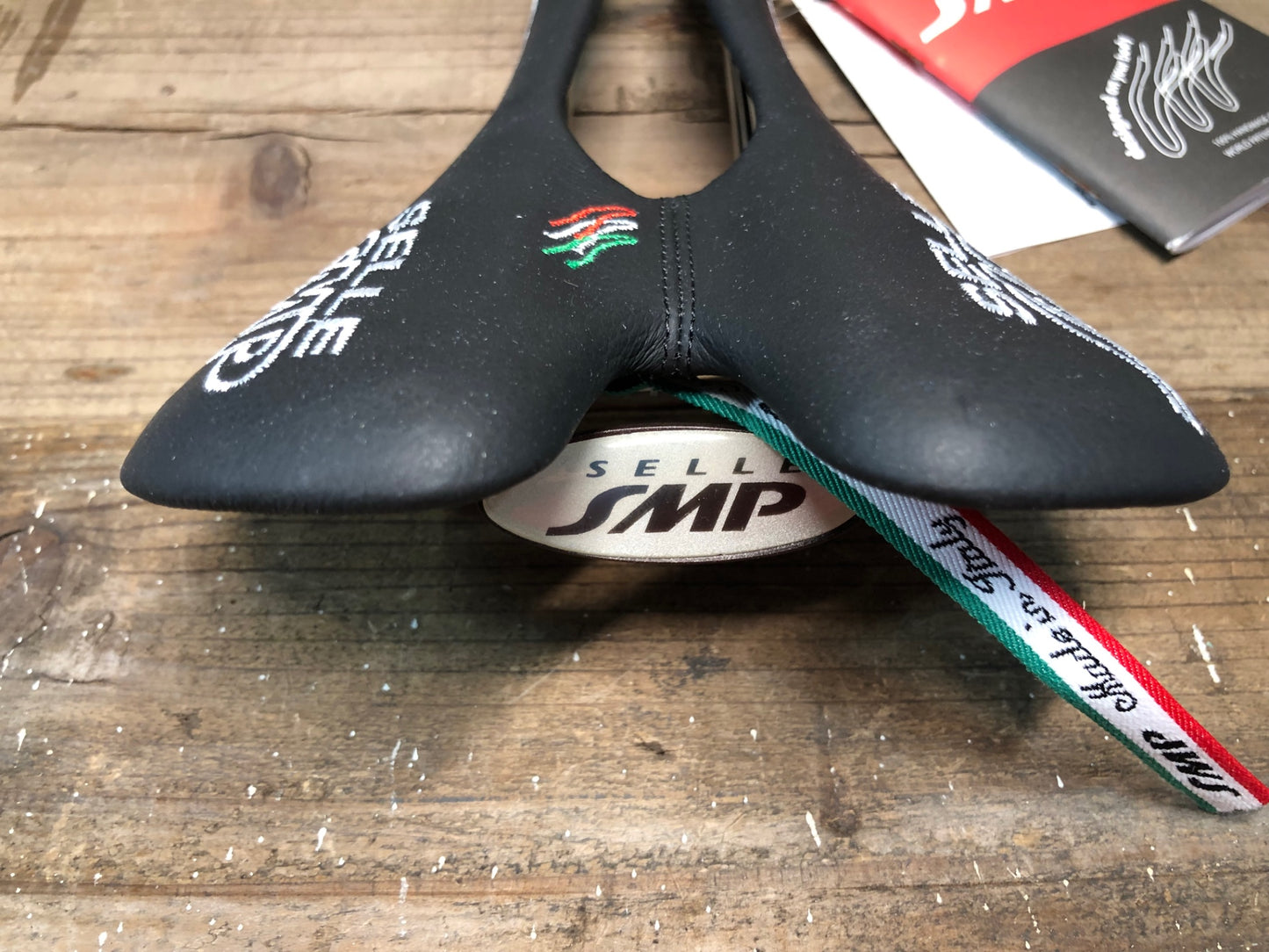 ID374 SELLE SMP forma サドル 黒 132mm inox tube 未使用