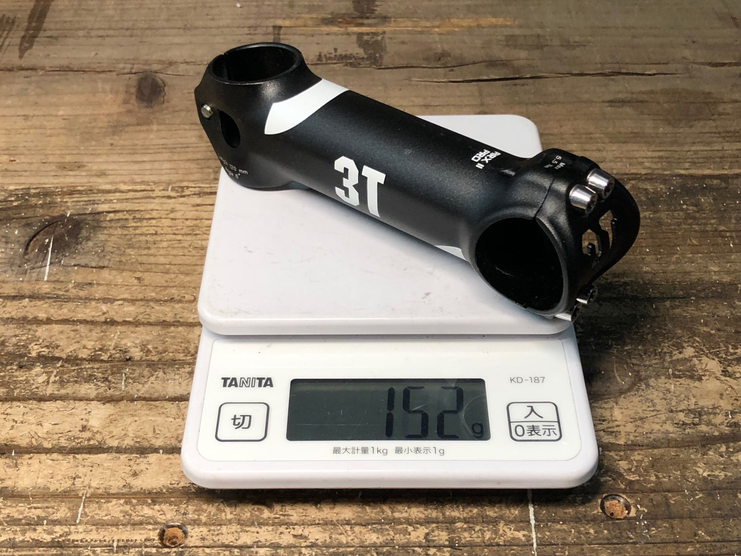 IY799 3T ARX Ⅱ PRO アルミステム 黒 120mm Φ31.8 6° OS