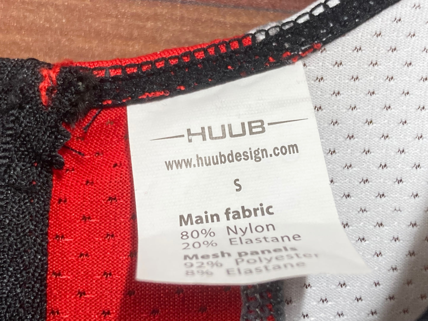 IQ192 フーブ HUUB ノースリーブ トライアスロンジャージ 黒 S リアジップ