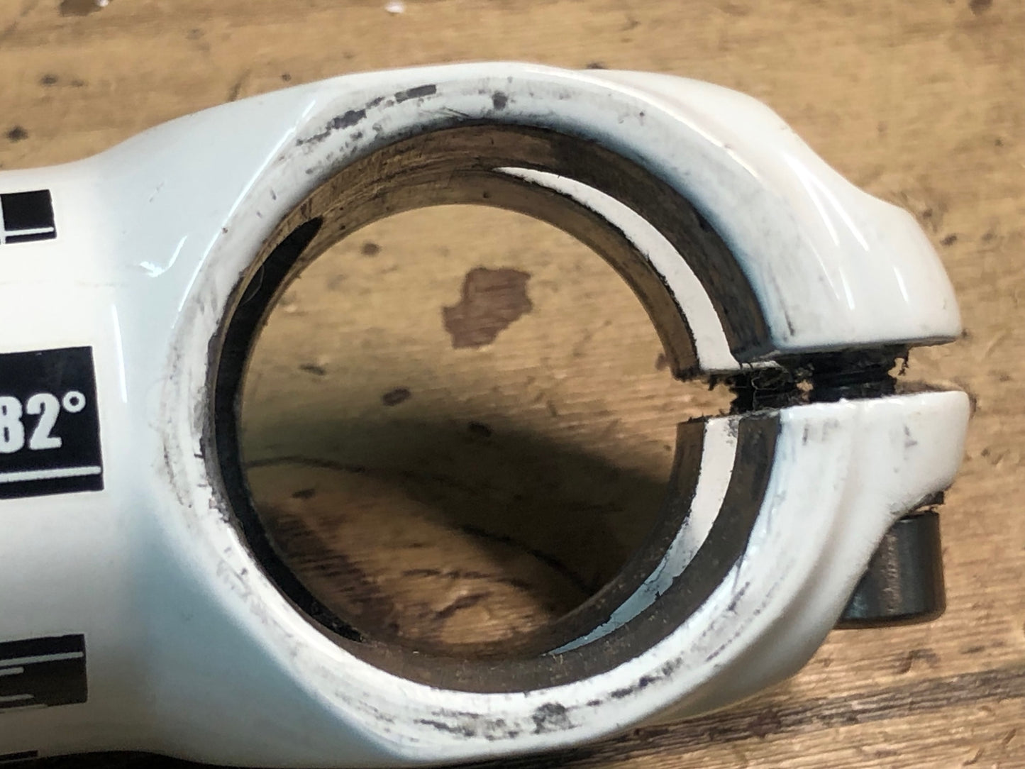 IM551 デダ Deda ゼロ ZERO 100 SERVIZIO CORSE アルミステム 白 100mm Φ31.7 OS