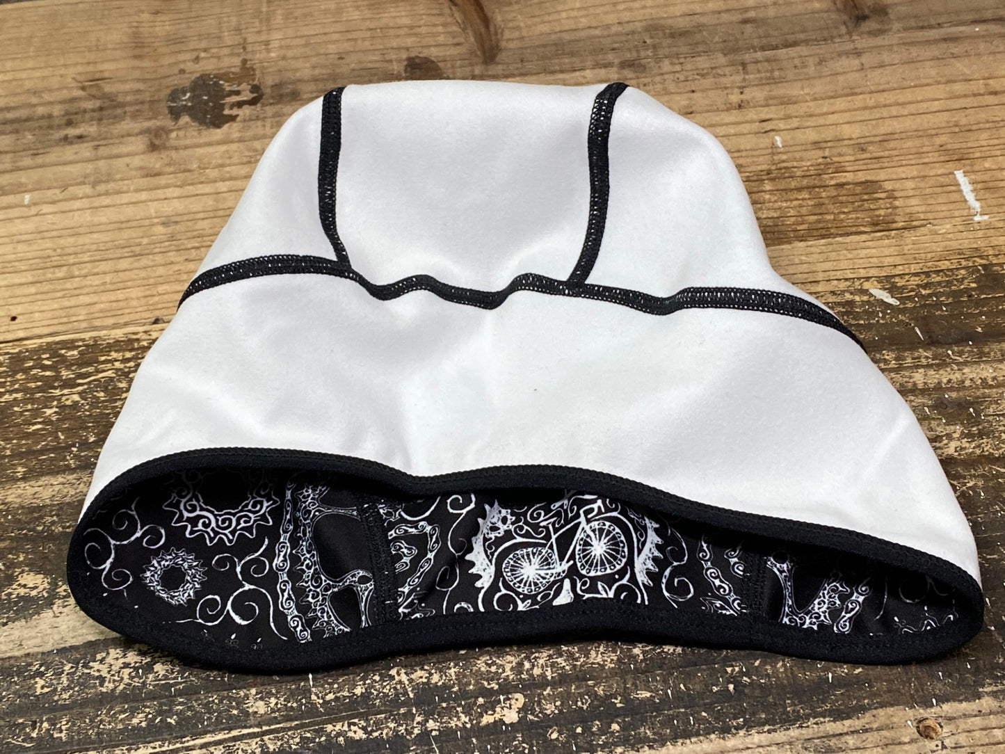 JC853 サイコロジー CYCOLOGI BEANIE ビーニー サイクルキャップ 黒 裏起毛