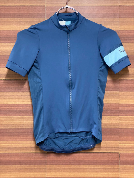 IJ201 ラファ Rapha WOMEN'S SOUPLESSE JERSEY Ⅱ 半袖 サイクルジャージ 紺 XXS