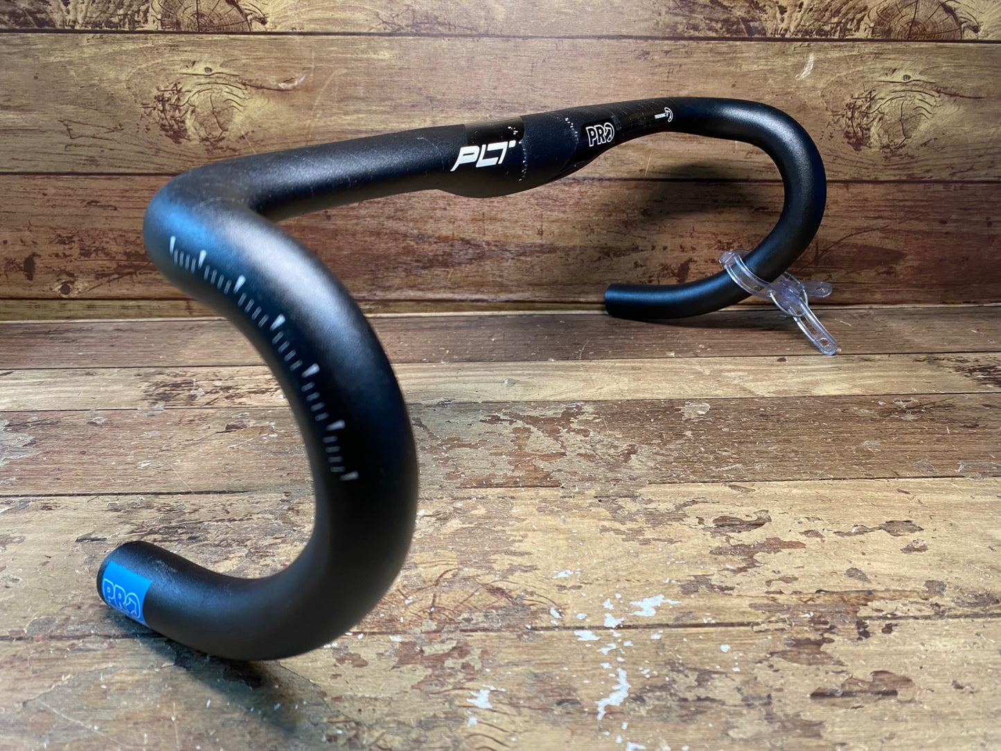 IN003 シマノ SHIMANO PRO PLT アルミ ドロップハンドル 黒 Φ31.8 エンドC-C380mm
