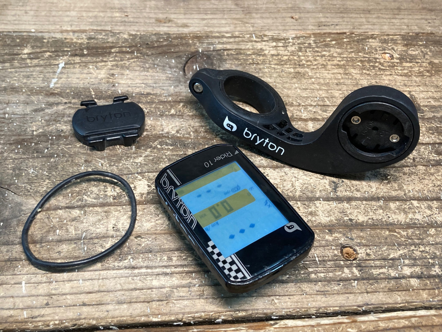 IS631 ブライトン BRYTON ライダー RIDER 10 サイクルコンピューター ※動作確認済み、マウント付属