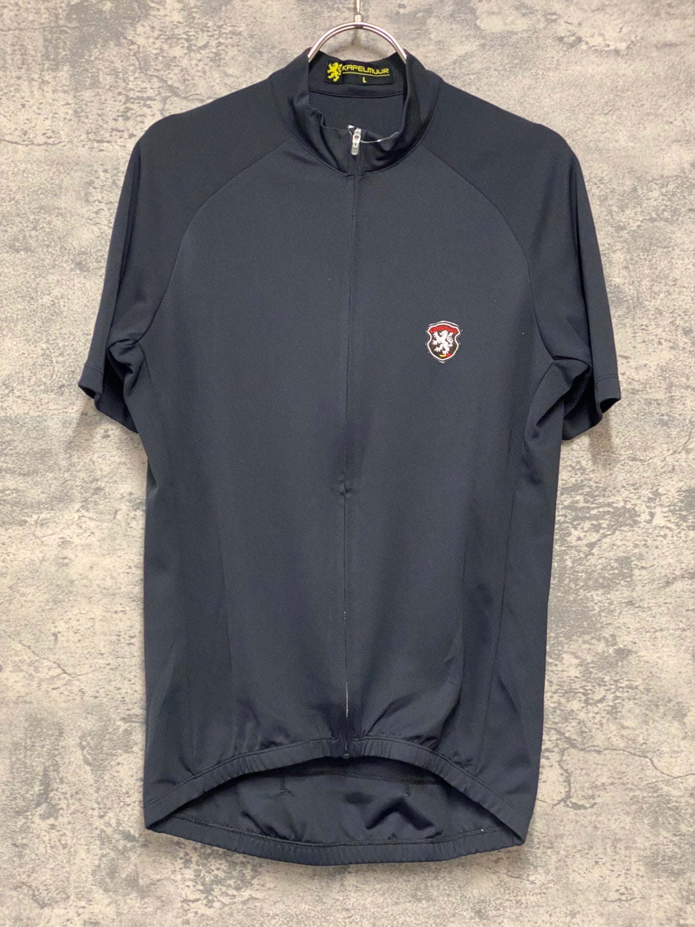 JC782 カペルミュール KAPELMUUR 半袖 サイクルジャージ 黒 L