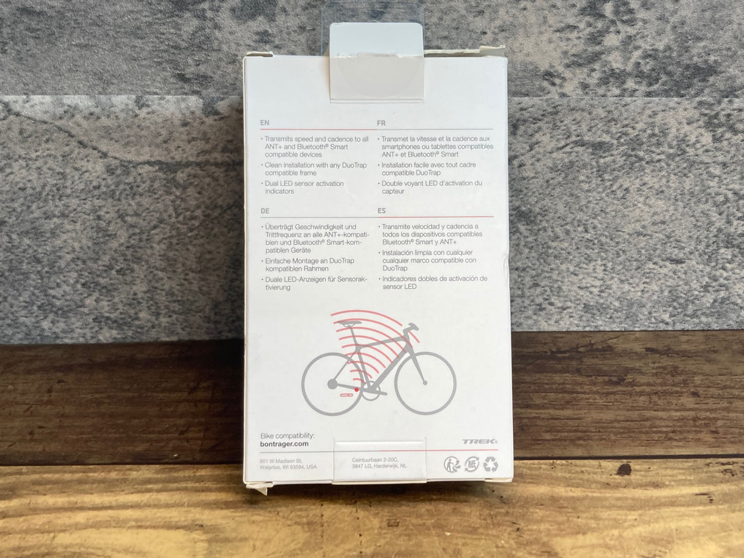 IR877 ボントレガー BONTRAGER DuoTrap Digital Sensor スピード/ケイデンス センサー 未使用品