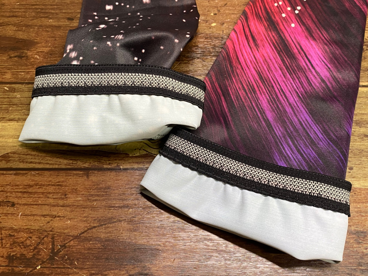 IV889 ジャイアント GIANT Liv ZORYA アームカバー 黒赤 M