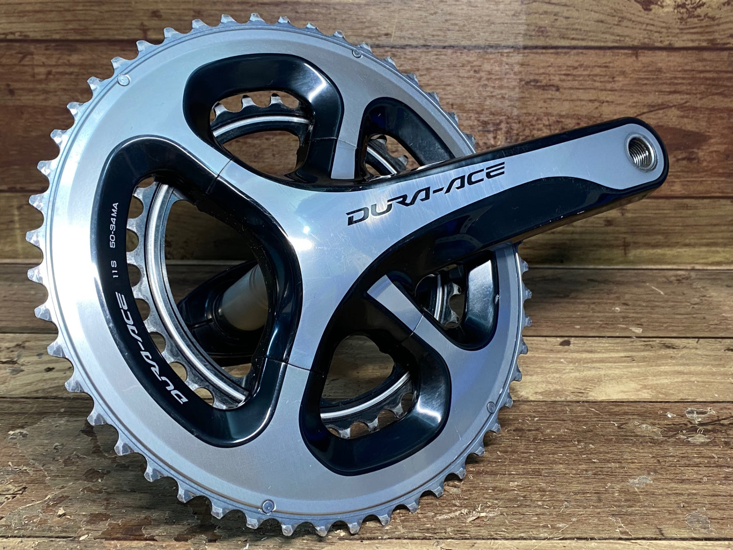 II328 シマノ SHIMANO デュラエース DURA-ACE FC-9000 クランクセット 165mm 50/34T