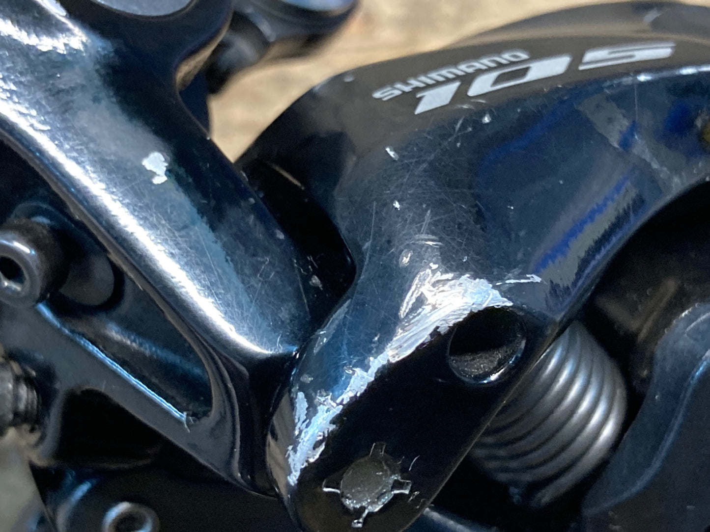 IB817 シマノ SHIMANO 105 RD-R7000 リアディレイラー 黒 11S SS