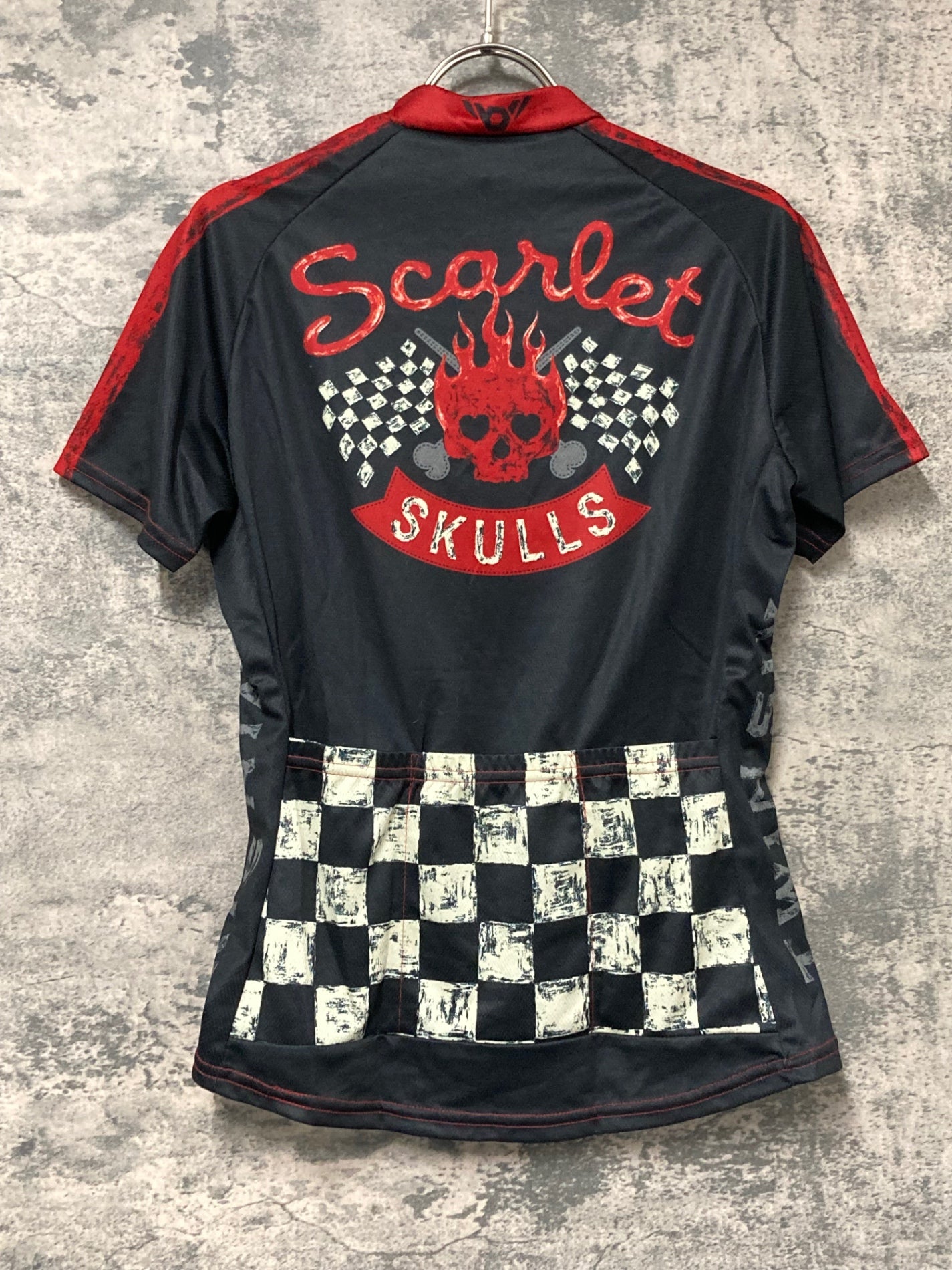 IW593 ツインシックス TWIN SIX 半袖 サイクルジャージ 黒 women's M