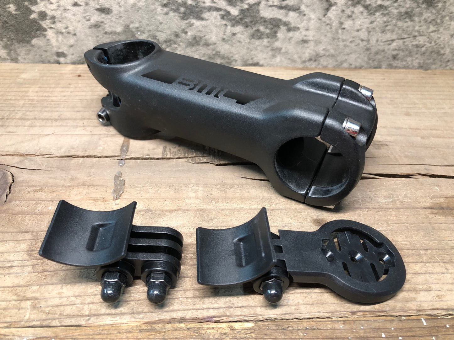 IP047 BMC RSM01 ステム アルミ OS 100mm -8° Φ31.8 ガーミンマウント付き