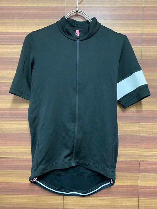 IC481 ラファ Rapha MEN'S CLASSIC JERSEY 半袖 サイクルジャージ 黒 S ほつれ