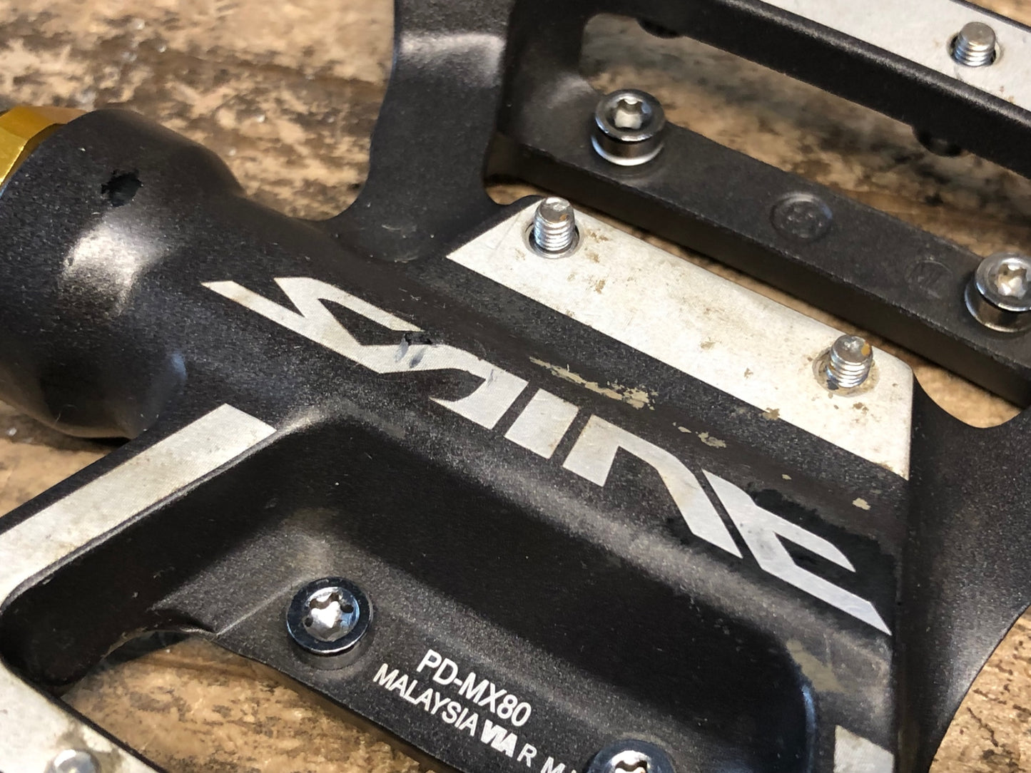 JA254 シマノ SHIMANO SAINT PD-MX80 フラットペダル