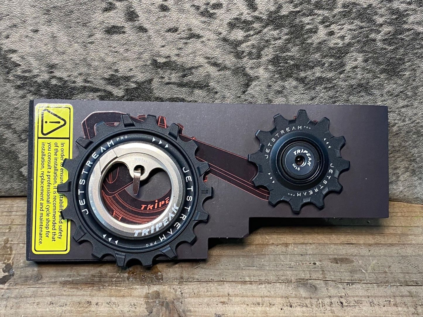 IR753 トライピーク Tripeak Jetstream Pro AOPW プーリー シマノ R9100系 12/18T