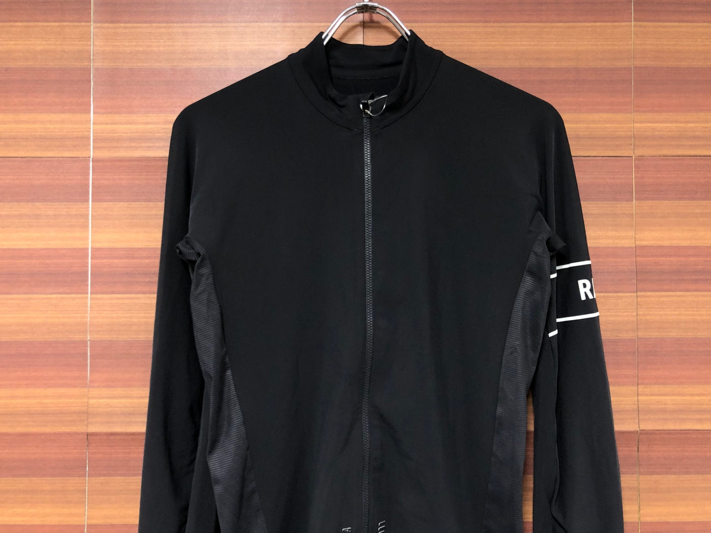 IK329 ラファ Rapha PRO TEAM LONG SLEEVE THERMAL JERSEY 長袖 サイクルジャージ 黒 S 裏起毛