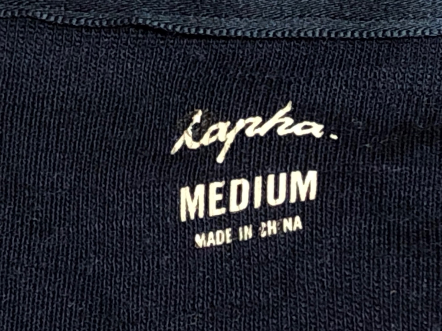 IQ660 ラファ Rapha SS CLASSIC JERSEY 2 半袖サイクルジャージ 紺 M 背面 日焼け