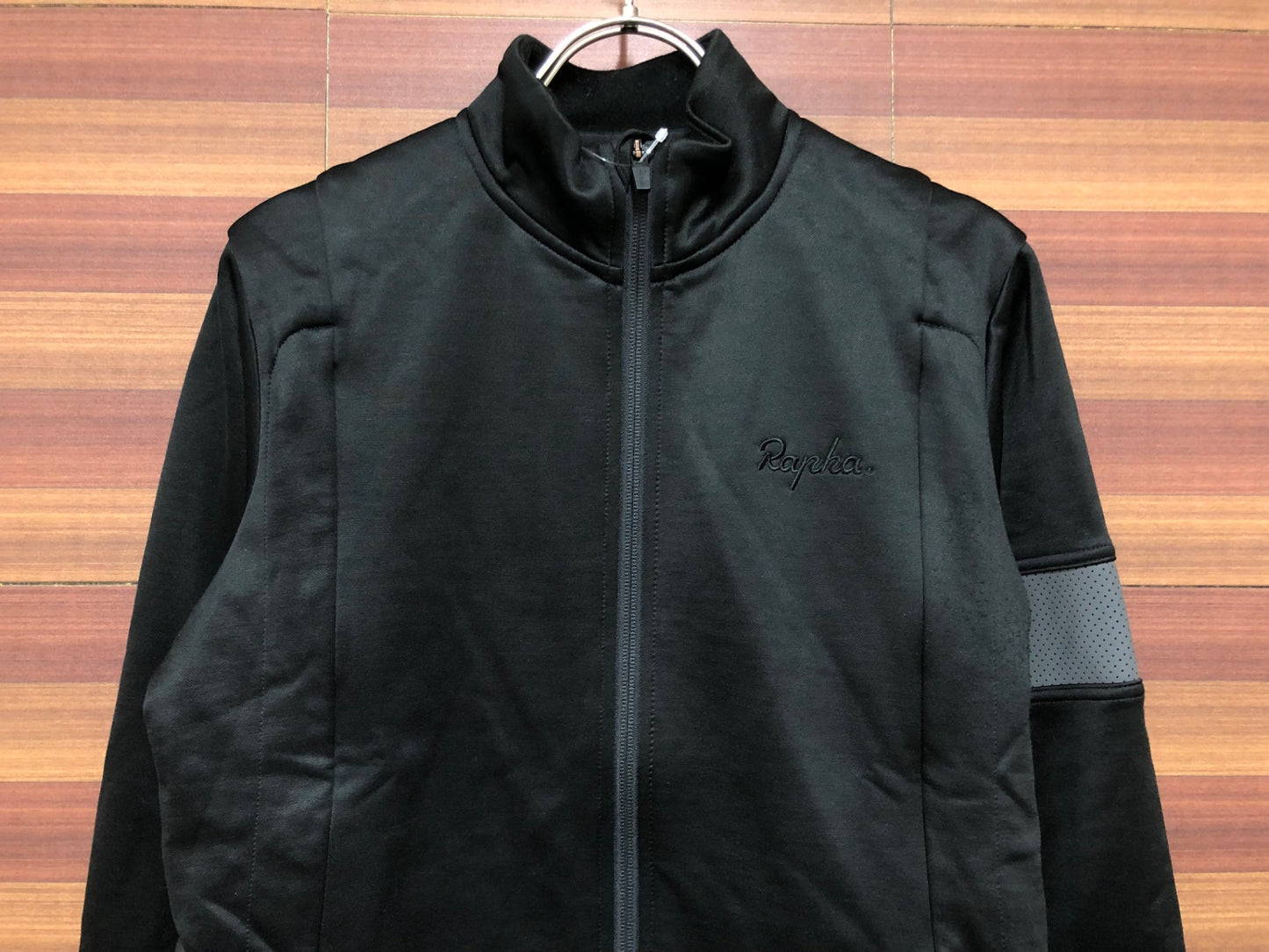 IF924 ラファ Rapha WINTER JERSEY 長袖サイクルジャケット 黒 S 裏起毛