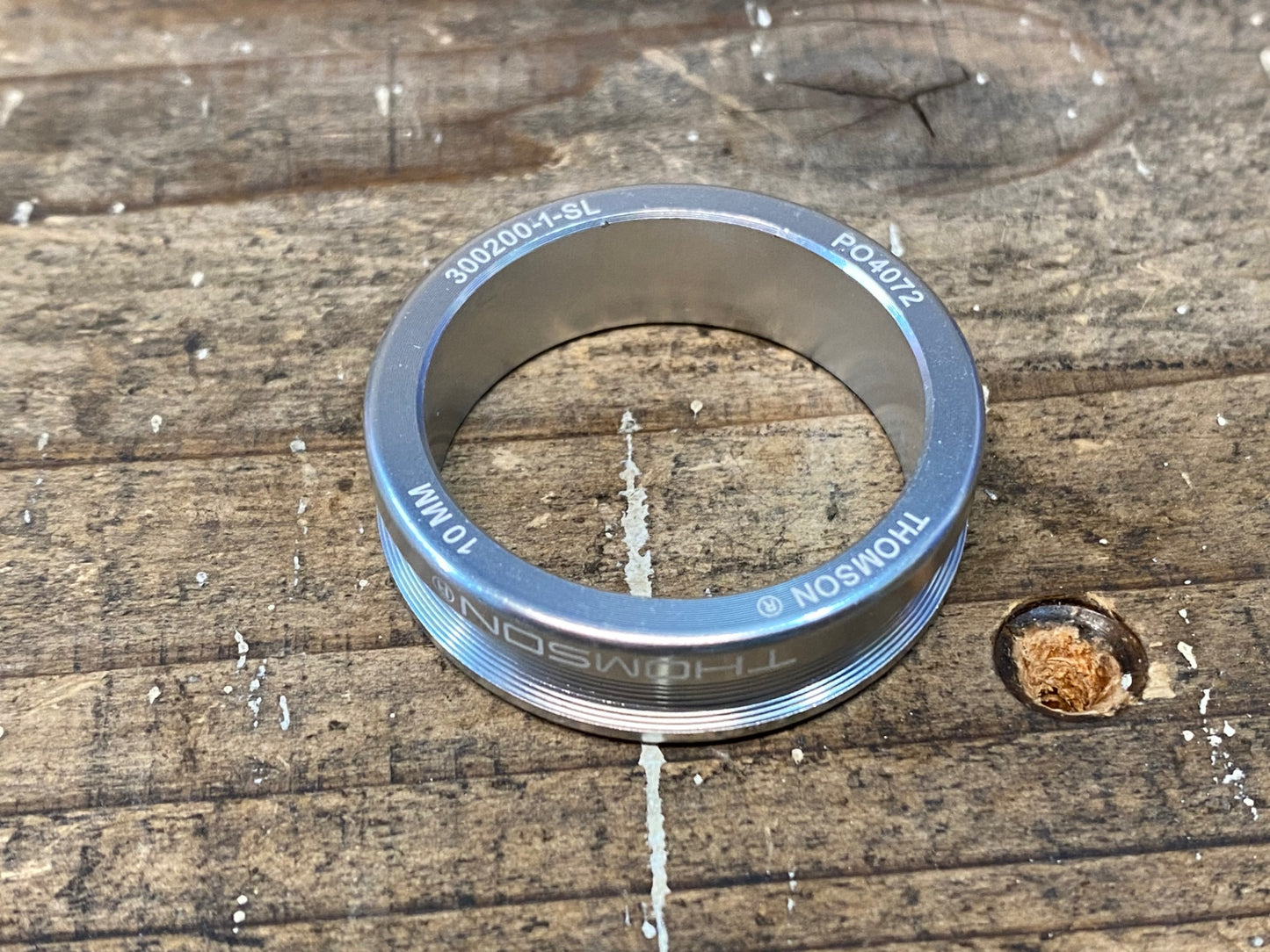 IP702 トムソン THOMSON コラムスペーサー シルバー ステンレススチール 5.10.20mm