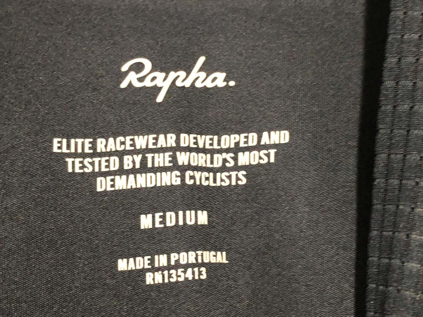 IS673 ラファ RAPHA PRO TEAM FLYWEIGHT JERSEY 半袖 サイクルジャージ 黒 M