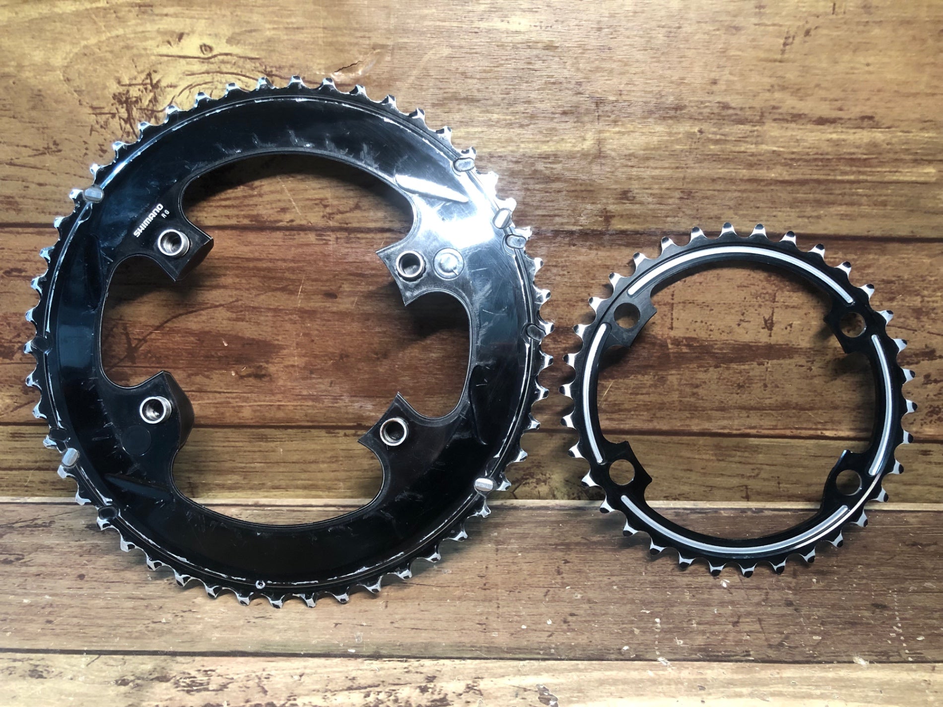 IL844 シマノ SHIMANO デュラエース DURA-ACE FC-R9100 用 チェーンリングセット 50/34T