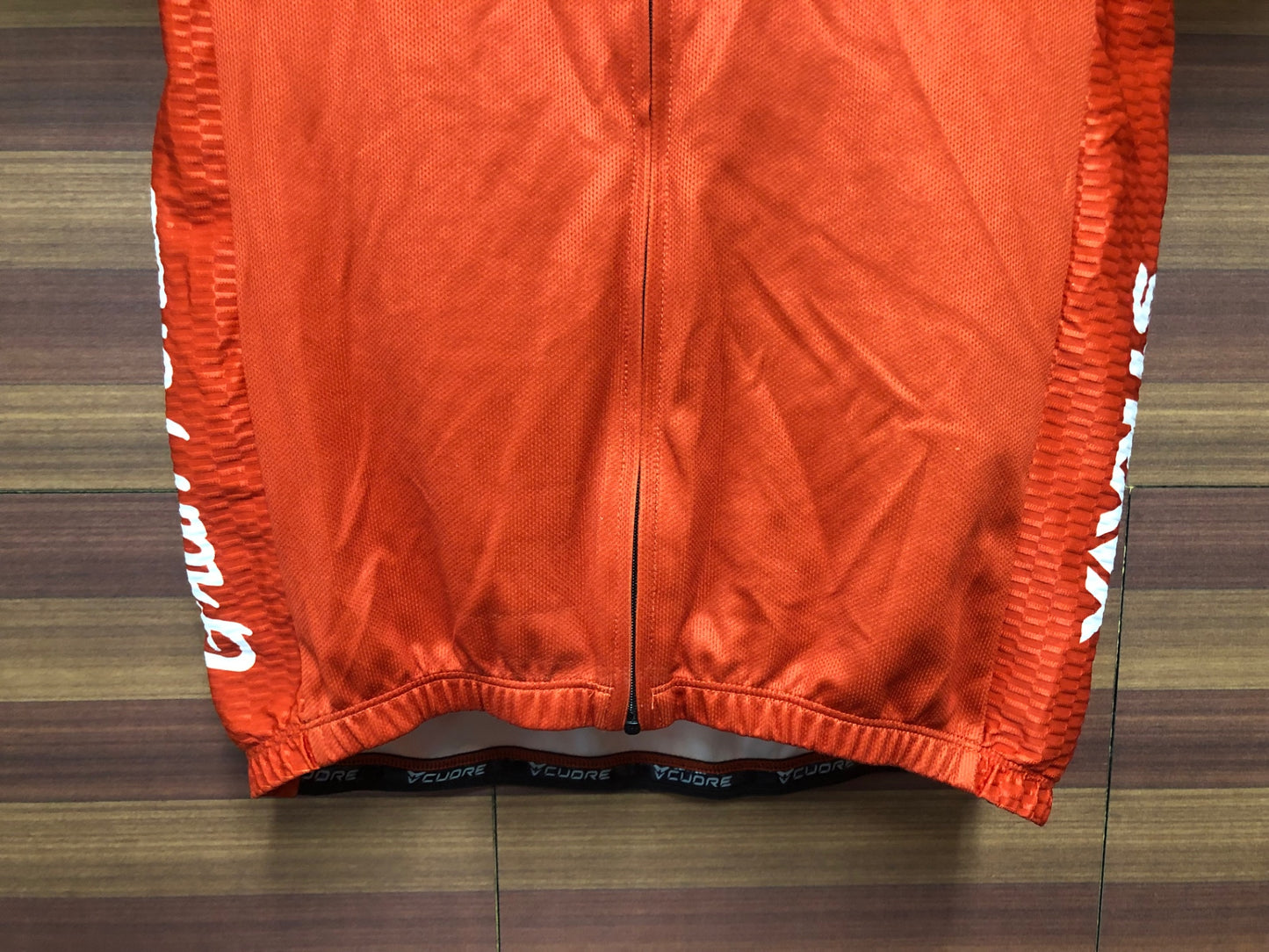 IN751 クオレ CUORE 半袖 サイクルジャージ オレンジ M STRAVA