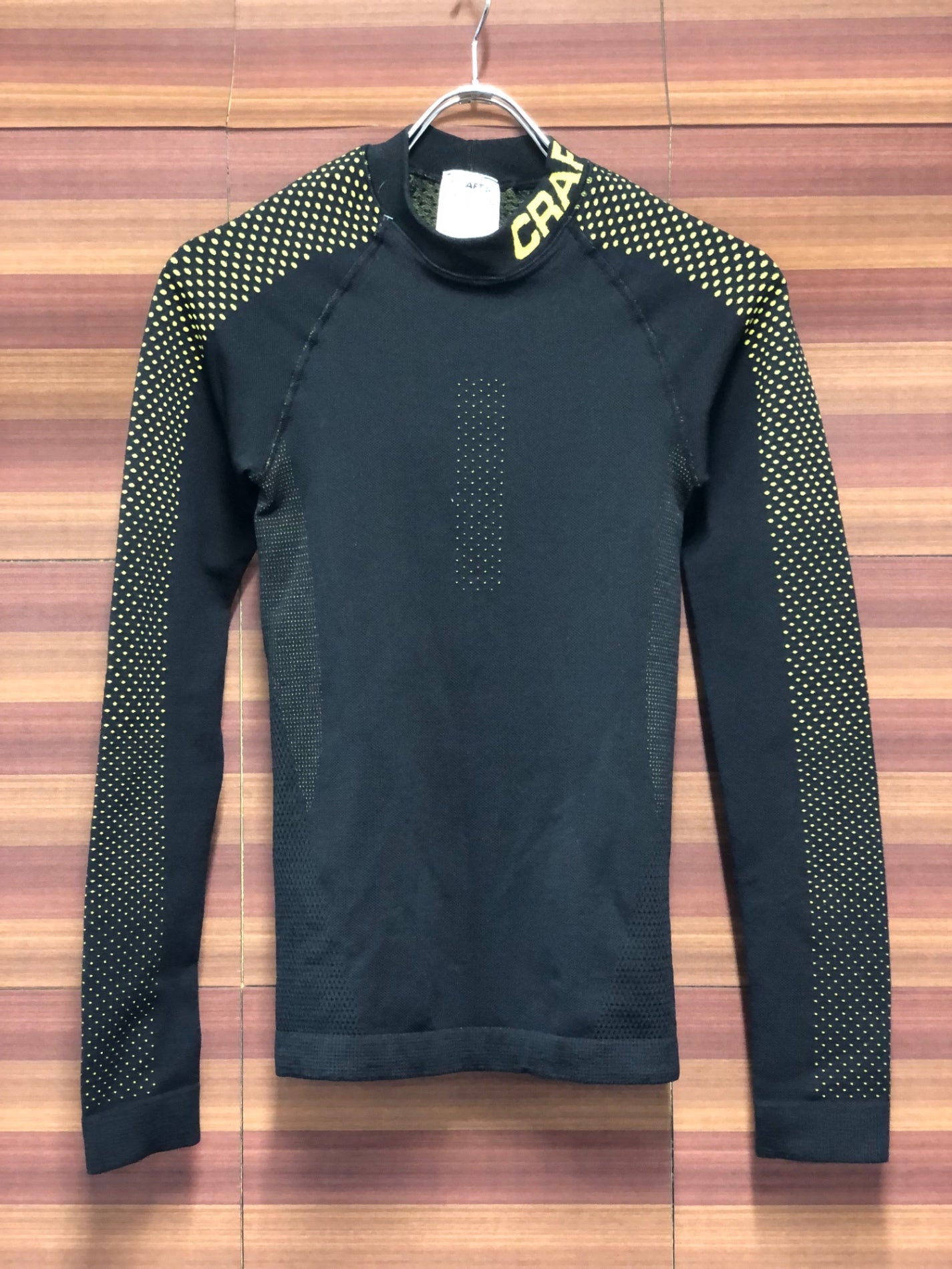 IT750 クラフト CRAFT 長袖 ベースレイヤー 黒 XS