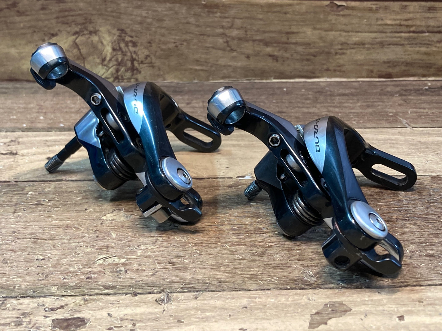 IL547 シマノ SHIMANO デュラエース DURA-ACE BR-9000 キャリパーブレーキ 前後セット ※アジャスター、ブレーキシュー欠品