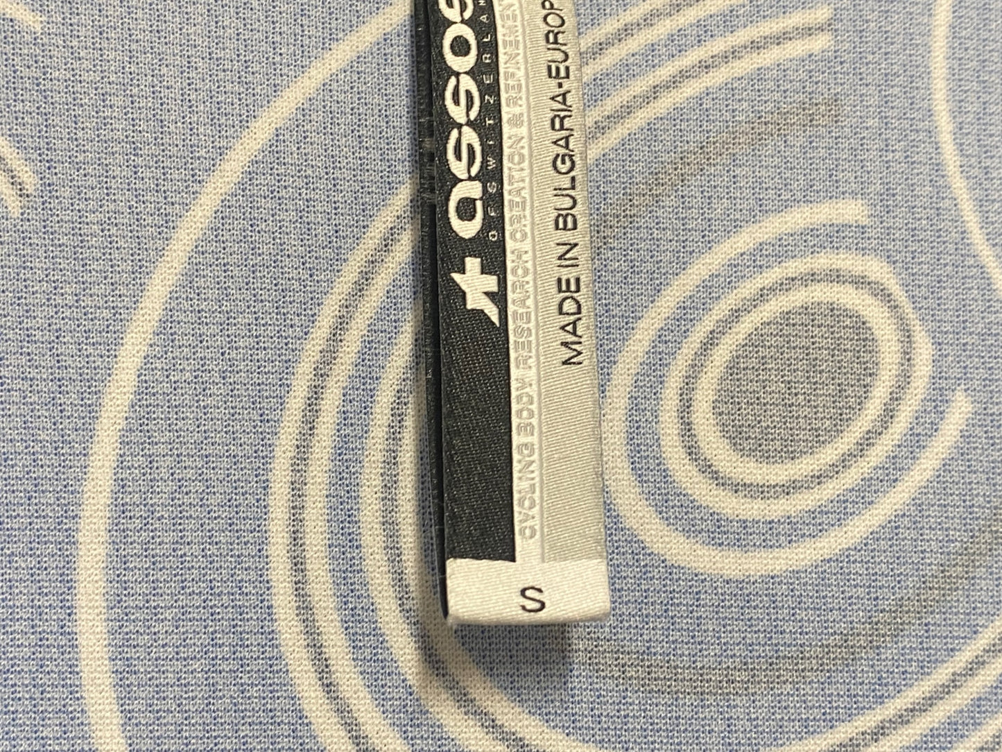 JB910 アソス ASSOS MILLE GT SUMMER LS JERSEY 長袖 サイクルジャージ 青 S ※スレ