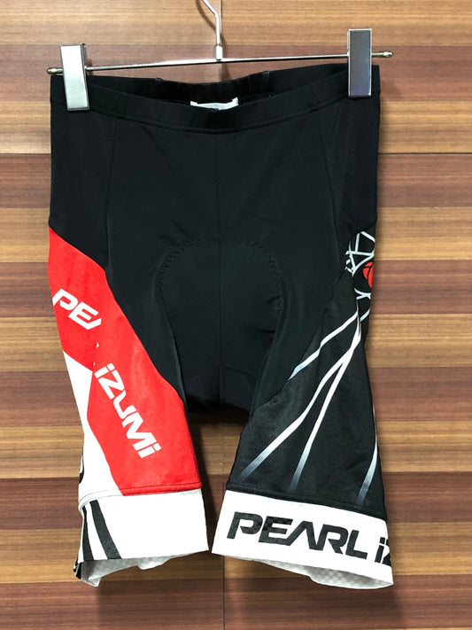 IJ641 パールイズミ Pearlizumi レーサーパンツ M 赤白黒