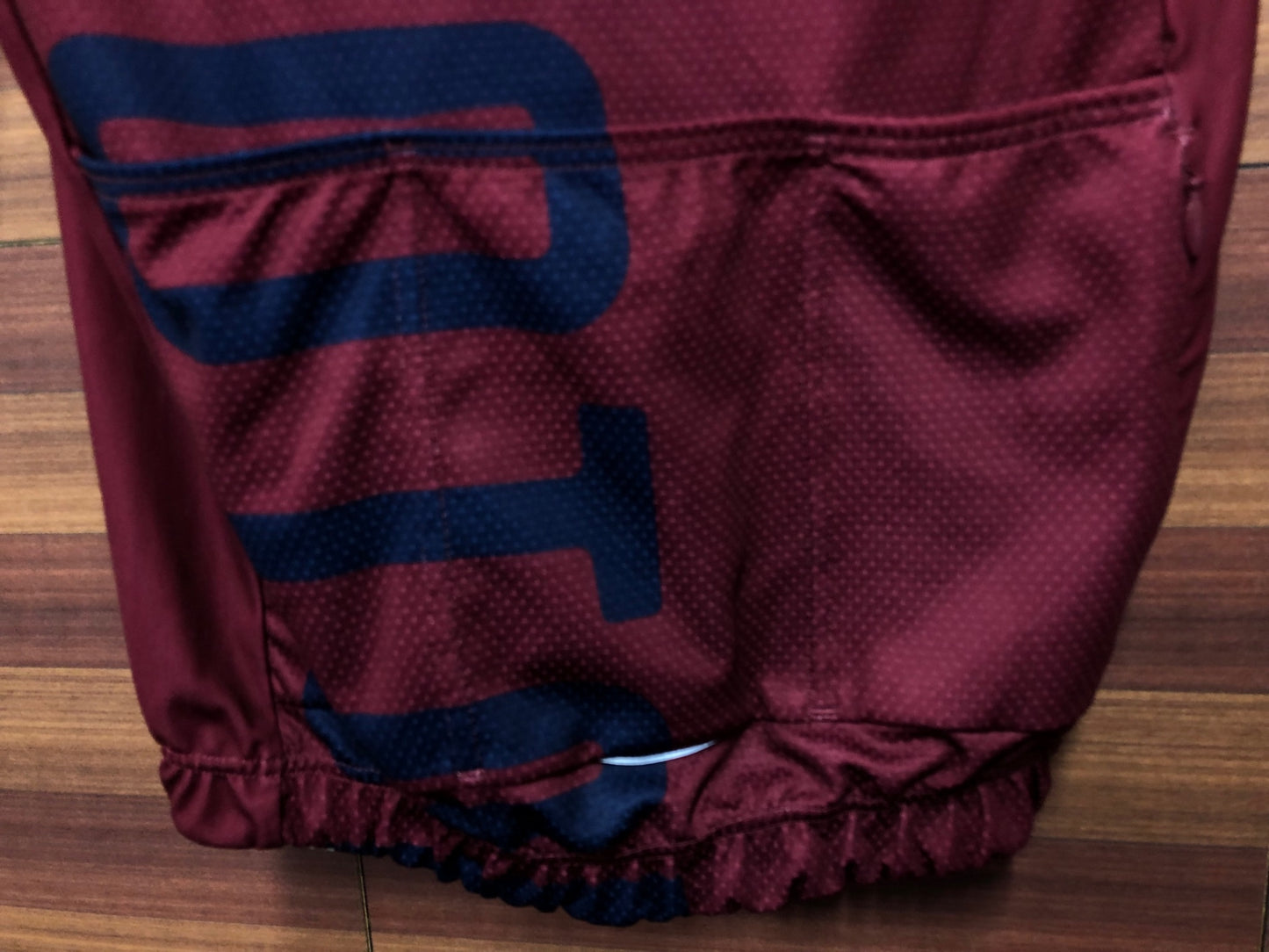 IQ751 プロトンドパリ PELOTON DE PARIS 半袖 サイクルジャージ バーガンディ XS