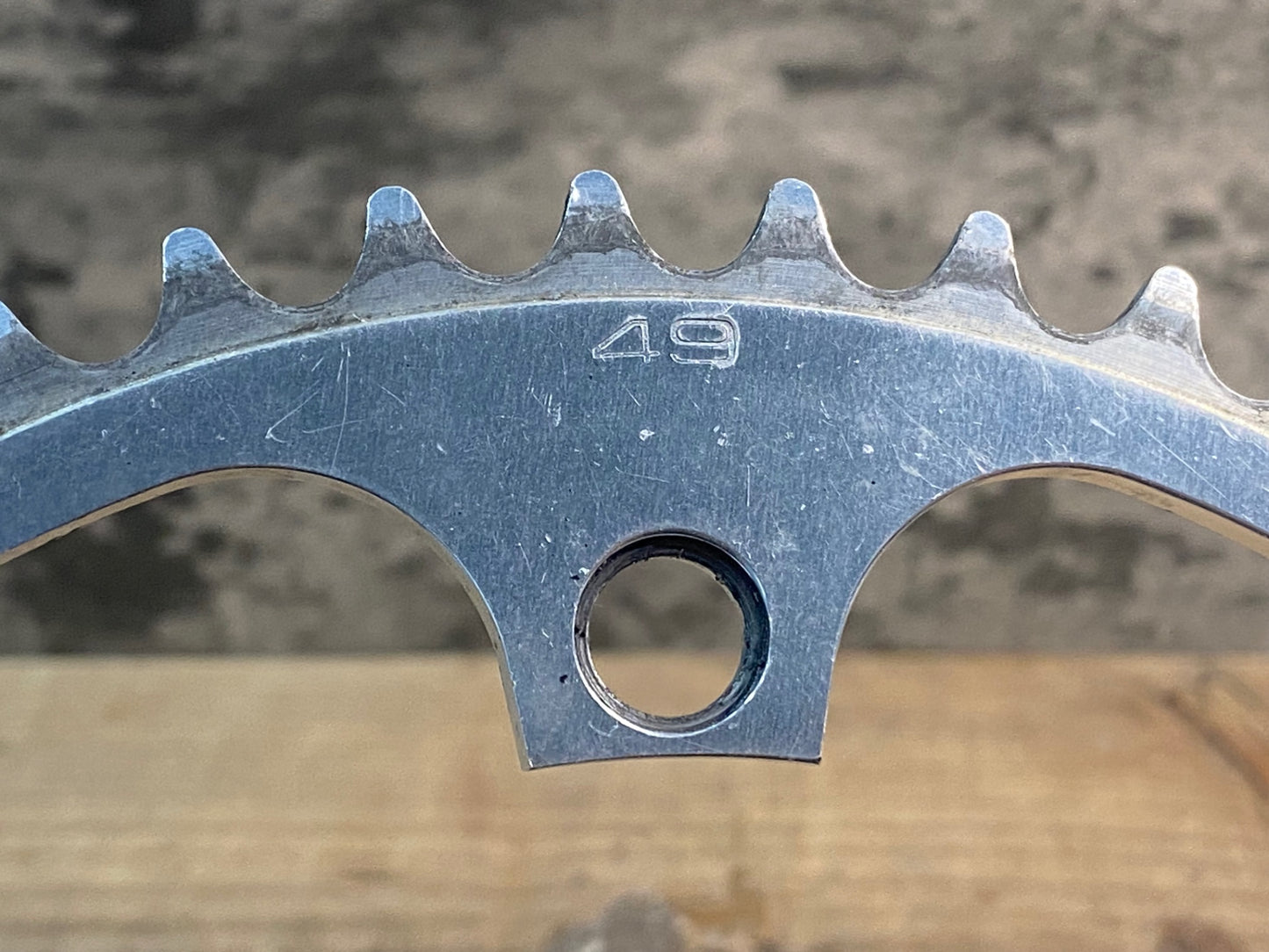 IP053 シマノ SHIMANO DURA-ACE TRACK チェーンリング PCD144mm 49T 厚歯 NJS認定