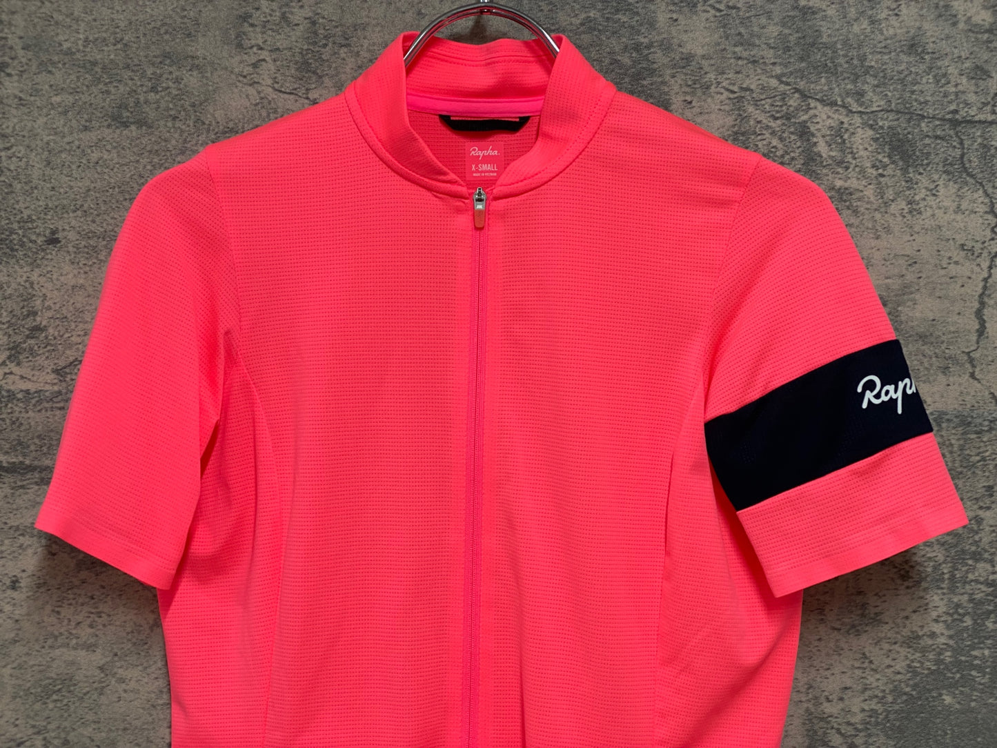 JB938 ラファ Rapha WOMEN'S CLASSIC FLYWEIGHT JERSEY 半袖 サイクルジャージ ピンク XS レディース