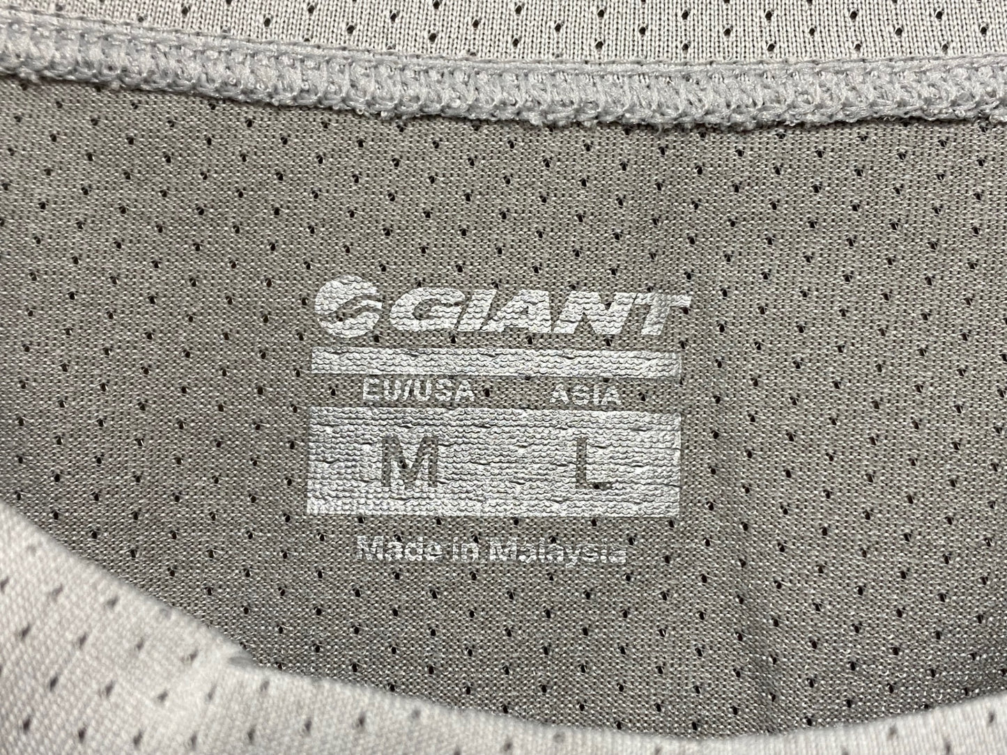 IV925 ジャイアント GIANT ノースリーブ べスレイヤー グレー L メッシュ