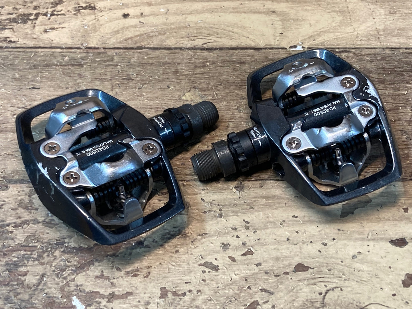 IJ152 シマノ SHIMANO PD-ED500 ビンディングペダル SPD 黒