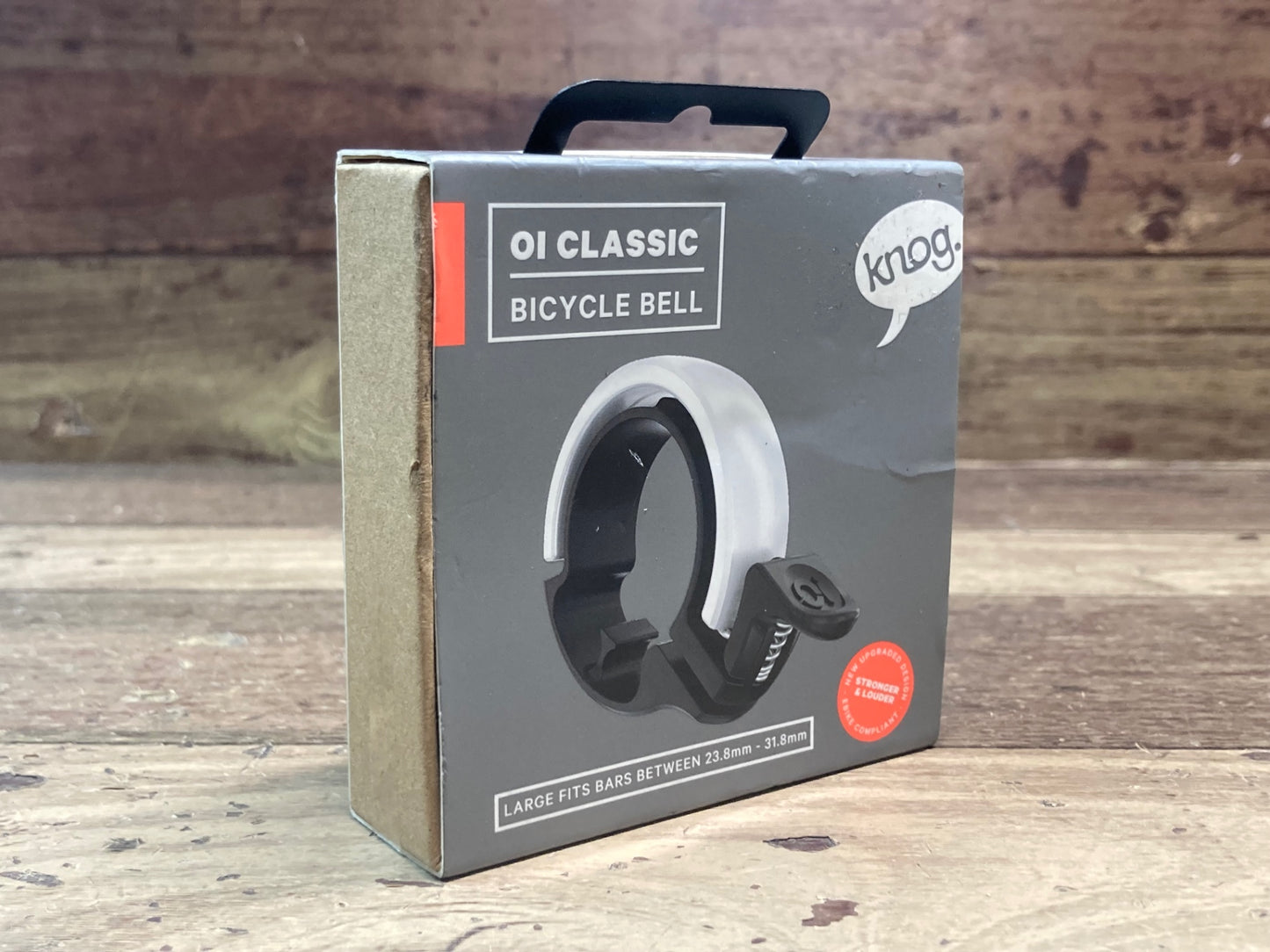 IE352 ノグ KNOG オイ oi Classic サイクルベル LARGE シルバー