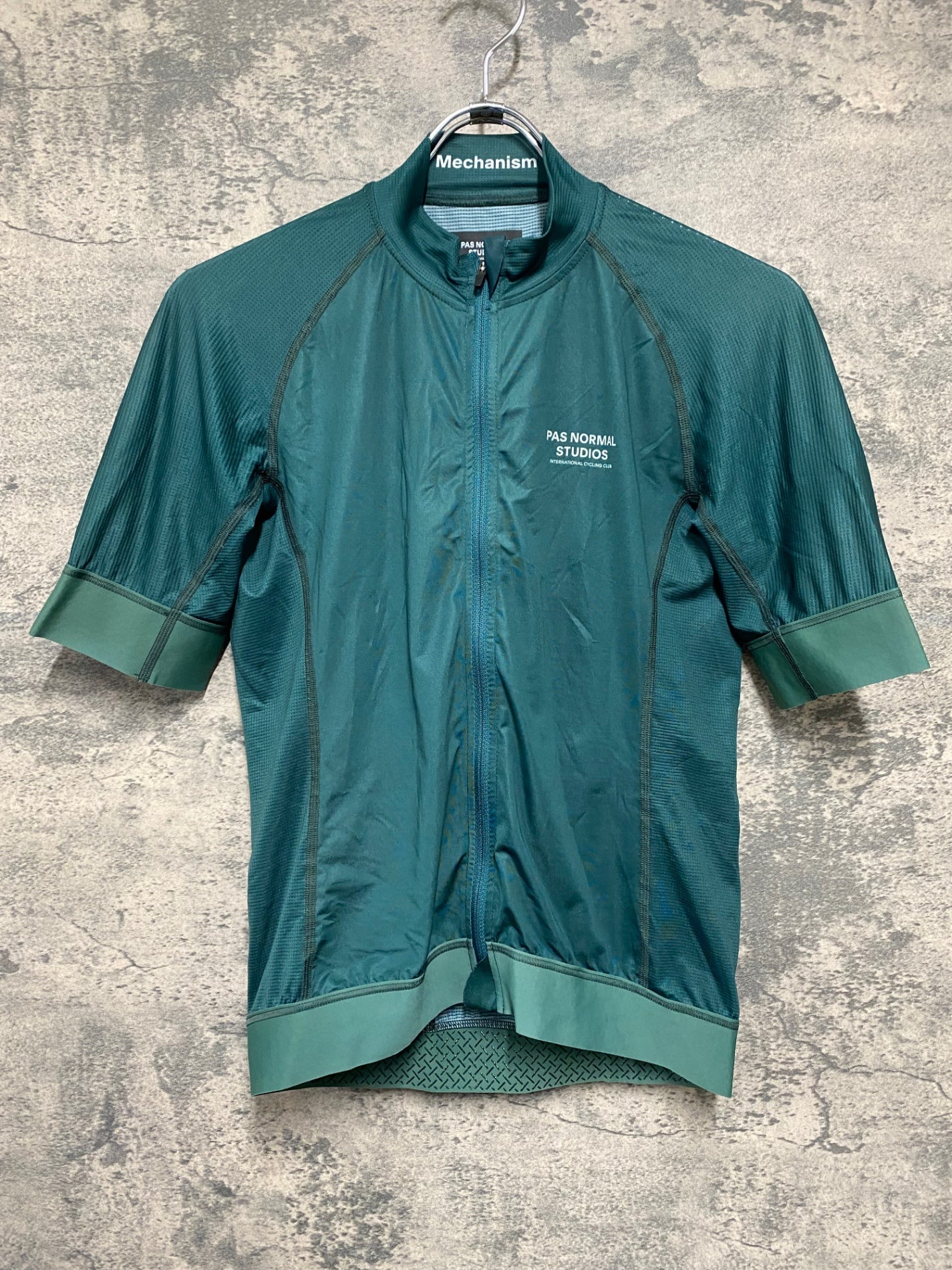 IT117 パスノーマルスタジオ PAS NORMAL STUDIOS Mechanism 半袖 サイクルジャージ 緑 M