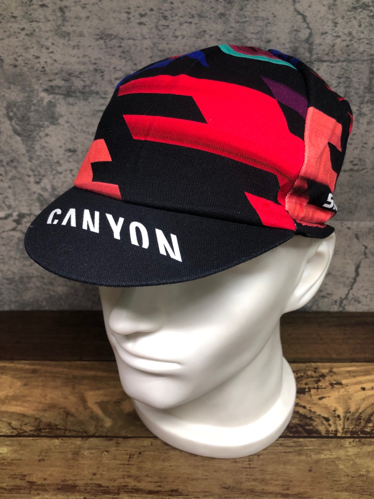 IT279 ラファ Rapha 2018 CANYON SRAM CAP サイクルキャップ 黒 フリーサイズ