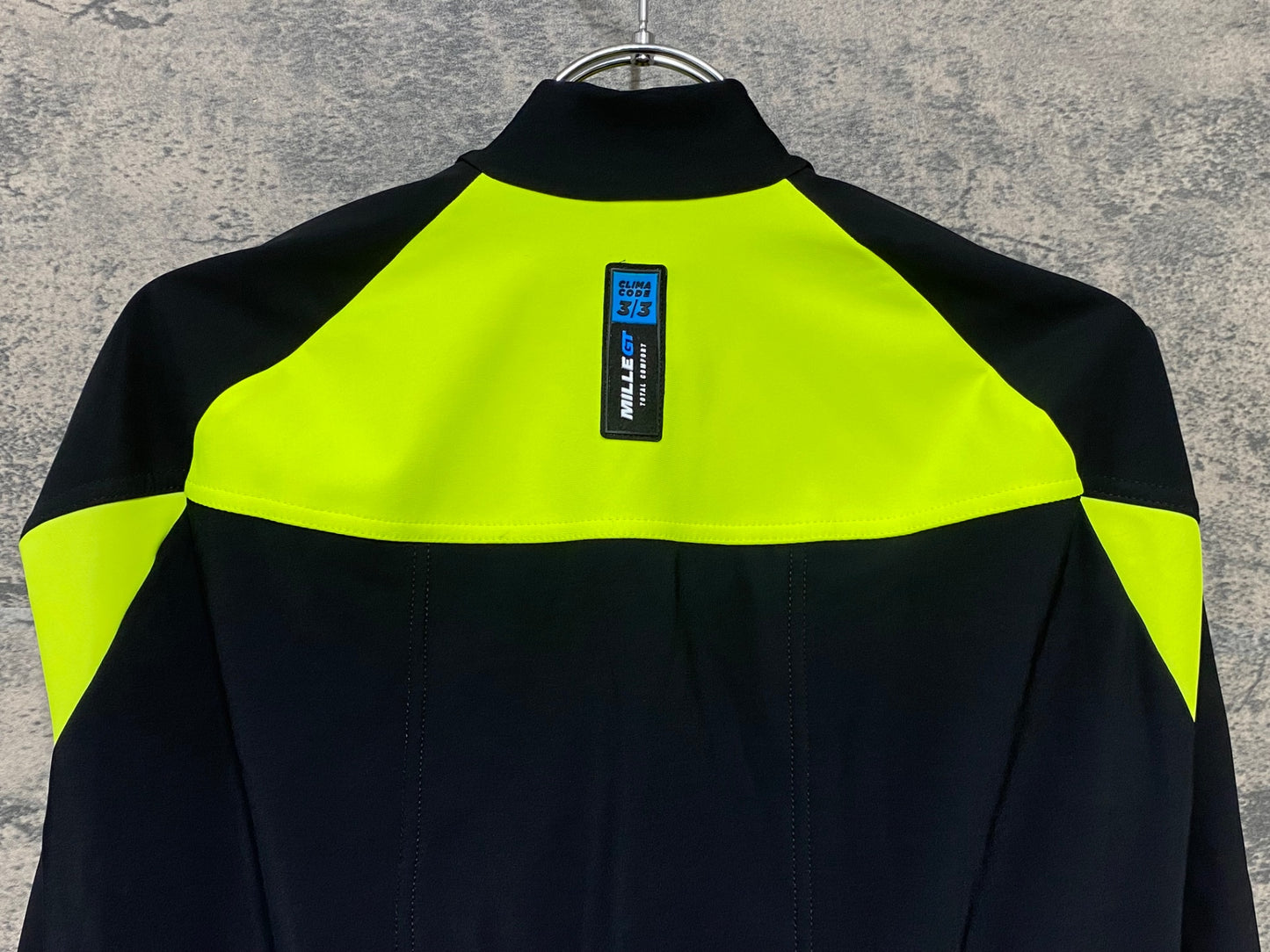 JA384 アソス assos MILLE GT Winter Jacket EVO 長袖 サイクルジャケット 黒黄緑 L 裏起毛