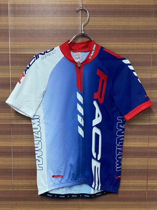 IQ942 パールイズミ PEARL iZUMi 半袖サイクルジャージ M 青白