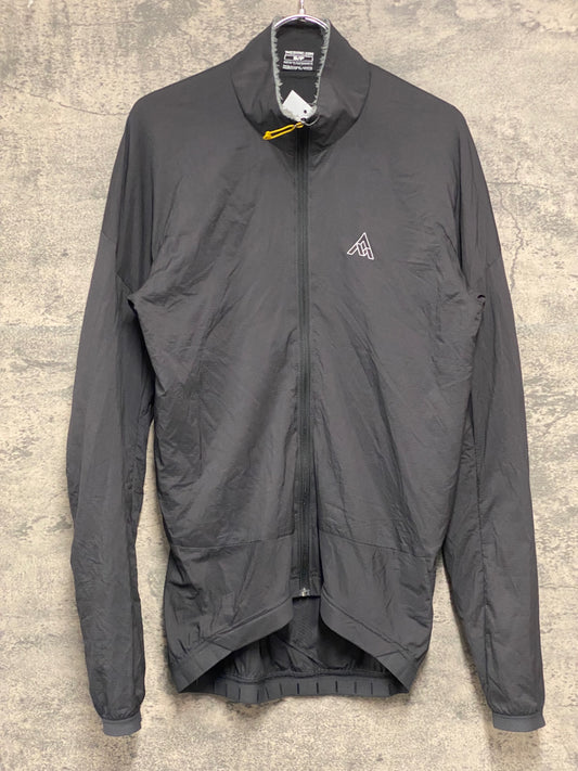 JA395 セブンメッシュ 7MESH 長袖 サイクルジャケット グレー S 裏起毛