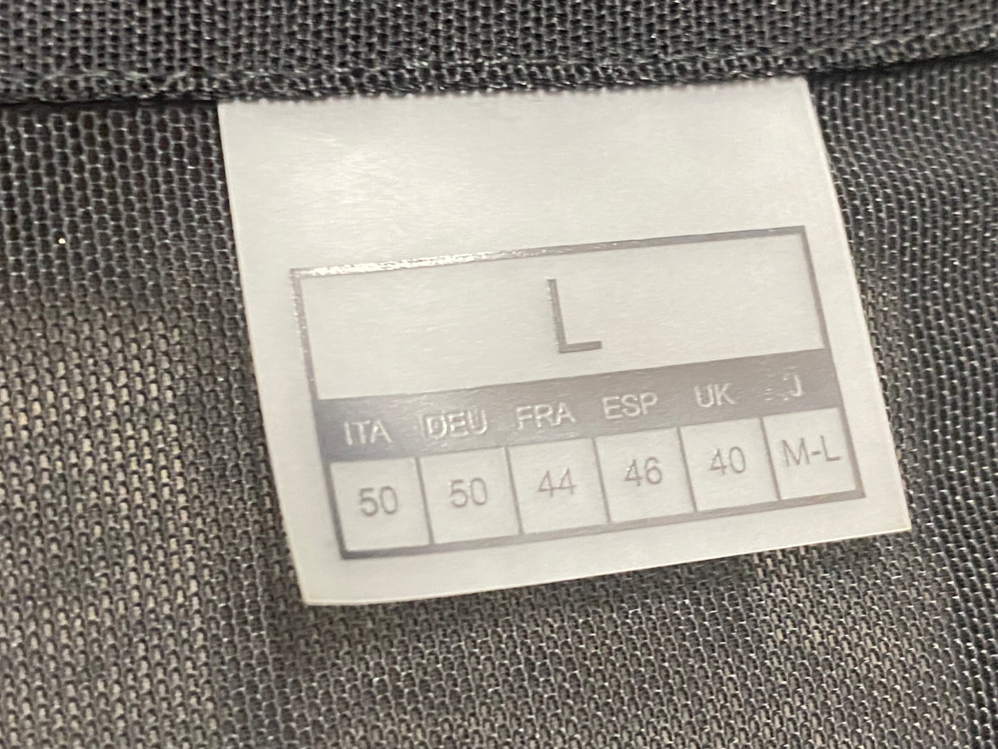 IZ400 モーゼン morethan 長袖 ウインドヴレーカー L 黒