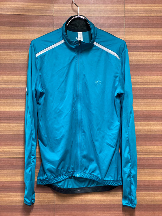 IK062 パールイズミ PEARL iZUMi 長袖 ウィンドブレーカー ターコイズ L MEN'S